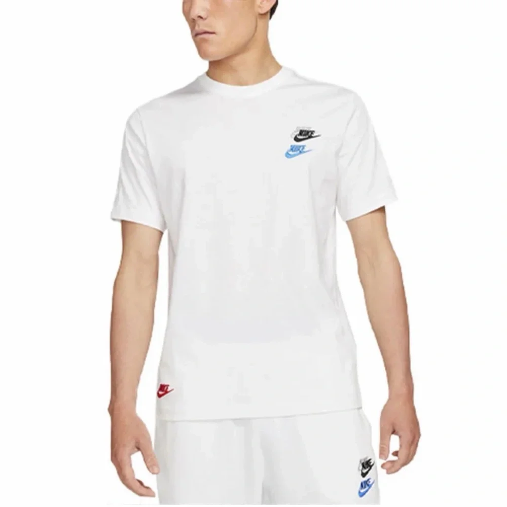 Nike Sportswear Club Essentials Logo T-Shirt DJ1568-100 White Men’s M